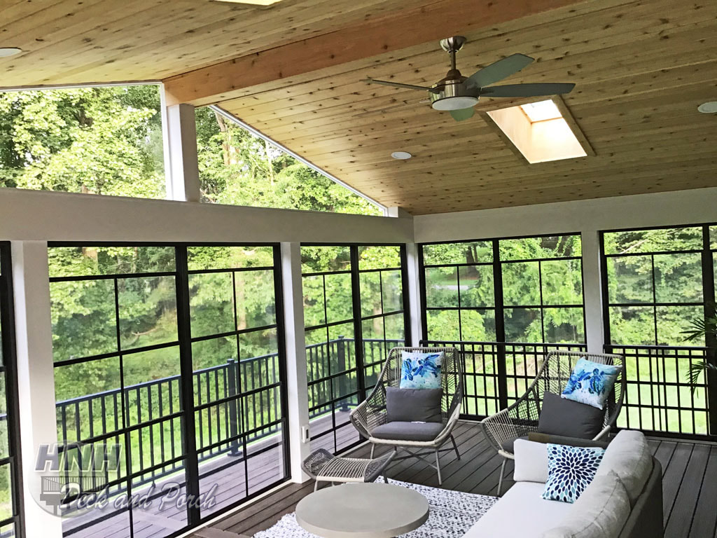Image showcasing Porches & Screened Room Gallery - HNH Deck and Porch, LLC