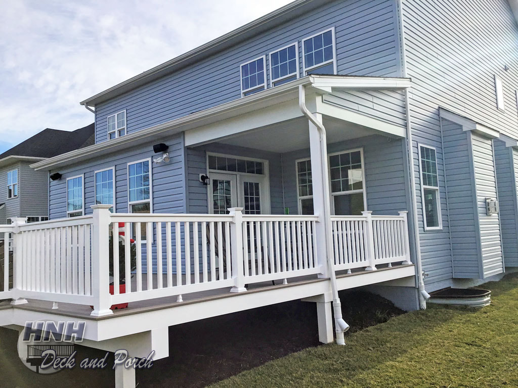 Deck with cover